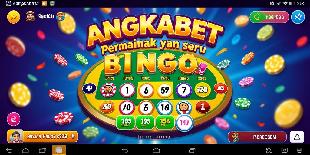 Tampilan gameplay serta interaksi seru dalam permainan Bingo.