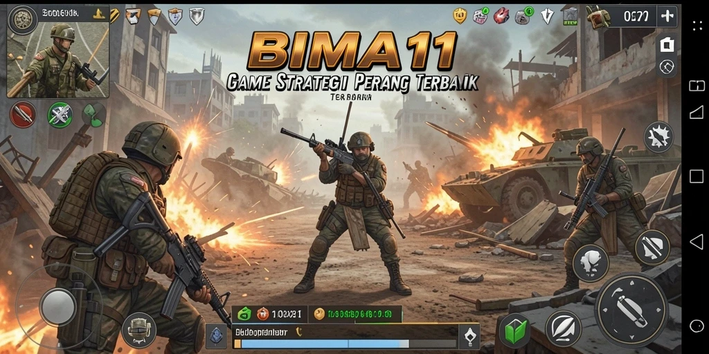 Tampilan gameplay <strong>BIMA11</strong> yang seru dan mendebarkan.