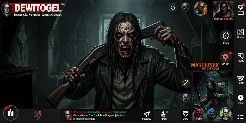 Gameplay mencekam dalam DEWITOGEL yang siap menghantui para pemain.