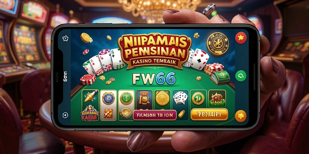 Screenshot FW66 menunjukkan gameplay kasino yang mendebarkan dan penuh warna.