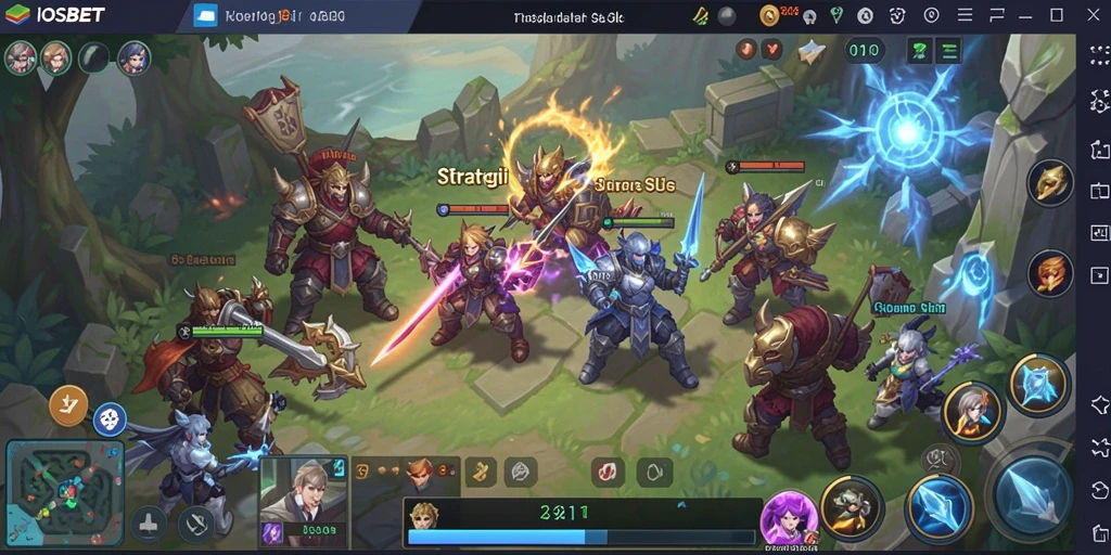 Tampilan gameplay menarik dalam <strong>IOSBET</strong> yang menampilkan strategi pertempuran yang mendalam.