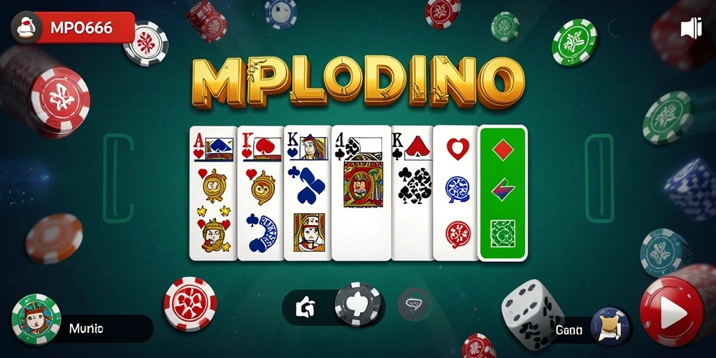 Gameplay seru dan kompetitif dalam MPO666 yang menampilkan Domino.