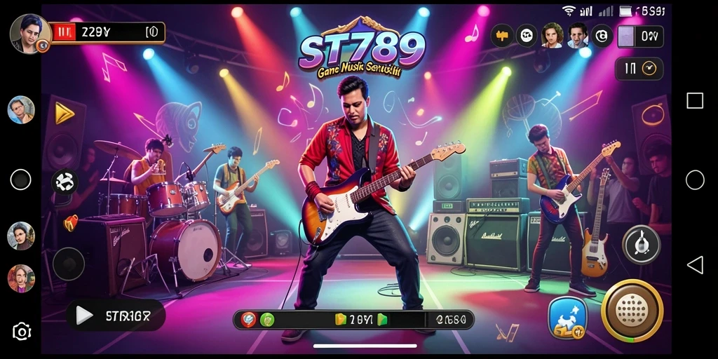Gameplay ST789 yang seru dan penuh warna.